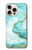S3399 Green Marble Graphic Print Hülle Schutzhülle Taschen für iPhone 16 pro