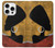 S3453 African Queen Nefertiti Silhouette Hülle Schutzhülle Taschen für iPhone 16 pro