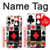 S3463 Poker Card Suit Hülle Schutzhülle Taschen für iPhone 16 pro