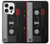 S3516 Vintage Cassette Tape Hülle Schutzhülle Taschen für iPhone 16 pro