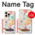S3705 Pastel Floral Flower Hülle Schutzhülle Taschen für iPhone 16 pro