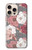 S3716 Rose Floral Pattern Hülle Schutzhülle Taschen für iPhone 16 pro