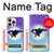 S3807 Killer Whale Orca Moon Pastel Fantasy Hülle Schutzhülle Taschen für iPhone 16 pro