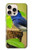 S3839 Bluebird of Happiness Blue Bird Hülle Schutzhülle Taschen für iPhone 16 pro