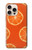 S3946 Seamless Orange Pattern Hülle Schutzhülle Taschen für iPhone 16 pro