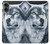 S0123 Grim White Wolf Hülle Schutzhülle Taschen für iPhone 16 plus