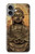 S0344 Buddha Rock Carving Hülle Schutzhülle Taschen für iPhone 16 plus