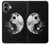 S1372 Moon Yin-Yang Hülle Schutzhülle Taschen für iPhone 16 plus