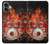 S1431 Skull Drum Fire Rock Hülle Schutzhülle Taschen für iPhone 16 plus