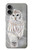 S1566 Snowy Owl White Owl Hülle Schutzhülle Taschen für iPhone 16 plus