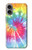 S1697 Tie Dye Colorful Graphic Printed Hülle Schutzhülle Taschen für iPhone 16 plus