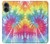 S1697 Tie Dye Colorful Graphic Printed Hülle Schutzhülle Taschen für iPhone 16 plus
