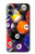 S2238 Billiard Pool Ball Hülle Schutzhülle Taschen für iPhone 16 plus