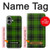 S2373 Tartan Green Pattern Hülle Schutzhülle Taschen für iPhone 16 plus