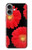 S2478 Red Daisy flower Hülle Schutzhülle Taschen für iPhone 16 plus