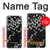 S2544 Japanese Kimono Style Black Flower Pattern Hülle Schutzhülle Taschen für iPhone 16 plus