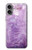 S2690 Amethyst Crystals Graphic Printed Hülle Schutzhülle Taschen für iPhone 16 plus