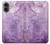 S2690 Amethyst Crystals Graphic Printed Hülle Schutzhülle Taschen für iPhone 16 plus