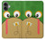 S2765 Frog Bee Cute Cartoon Hülle Schutzhülle Taschen für iPhone 16 plus