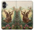 S2841 Vintage Reindeer Christmas Hülle Schutzhülle Taschen für iPhone 16 plus