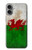 S2976 Wales Football Soccer Flag Hülle Schutzhülle Taschen für iPhone 16 plus