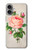 S3079 Vintage Pink Rose Hülle Schutzhülle Taschen für iPhone 16 plus