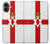 S3089 Flag of Northern Ireland Hülle Schutzhülle Taschen für iPhone 16 plus