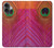 S3201 Pink Peacock Feather Hülle Schutzhülle Taschen für iPhone 16 plus