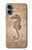 S3214 Seahorse Skeleton Fossil Hülle Schutzhülle Taschen für iPhone 16 plus