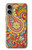 S3402 Floral Paisley Pattern Seamless Hülle Schutzhülle Taschen für iPhone 16 plus