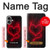S3682 Devil Heart Hülle Schutzhülle Taschen für iPhone 16 plus