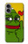 S3945 Pepe Love Middle Finger Hülle Schutzhülle Taschen für iPhone 16 plus