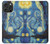S0213 Van Gogh Starry Nights Hülle Schutzhülle Taschen für iPhone 16 pro max