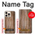 S0599 Wood Graphic Printed Hülle Schutzhülle Taschen für iPhone 16 pro max