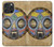 S0965 African Baluba Mask Hülle Schutzhülle Taschen für iPhone 16 pro max