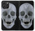 S1286 Diamond Skull Hülle Schutzhülle Taschen für iPhone 16 pro max