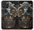 S1685 Steampunk Skull Head Hülle Schutzhülle Taschen für iPhone 16 pro max