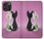 S1832 Love Cat Hülle Schutzhülle Taschen für iPhone 16 pro max
