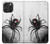S2386 Black Widow Spider Hülle Schutzhülle Taschen für iPhone 16 pro max