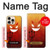S2454 Red Cute Little Devil Cartoon Hülle Schutzhülle Taschen für iPhone 16 pro max