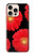 S2478 Red Daisy flower Hülle Schutzhülle Taschen für iPhone 16 pro max