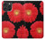 S2478 Red Daisy flower Hülle Schutzhülle Taschen für iPhone 16 pro max