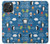 S2572 Marine Penguin Pattern Hülle Schutzhülle Taschen für iPhone 16 pro max