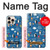S2572 Marine Penguin Pattern Hülle Schutzhülle Taschen für iPhone 16 pro max