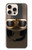 S2645 Vintage Brown Goggles Motorcycle Helmet Hülle Schutzhülle Taschen für iPhone 16 pro max