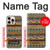 S2860 Aztec Boho Hippie Pattern Hülle Schutzhülle Taschen für iPhone 16 pro max
