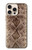 S2875 Rattle Snake Skin Graphic Printed Hülle Schutzhülle Taschen für iPhone 16 pro max