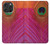 S3201 Pink Peacock Feather Hülle Schutzhülle Taschen für iPhone 16 pro max