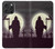 S3262 Grim Reaper Night Moon Cemetery Hülle Schutzhülle Taschen für iPhone 16 pro max
