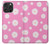 S3500 Pink Floral Pattern Hülle Schutzhülle Taschen für iPhone 16 pro max
